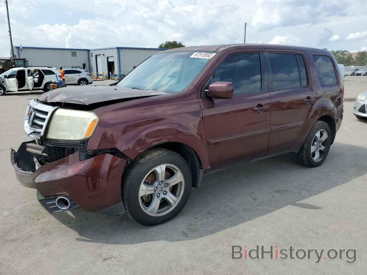 Фотография 5FNYF3H53EB013627 - HONDA PILOT 2014