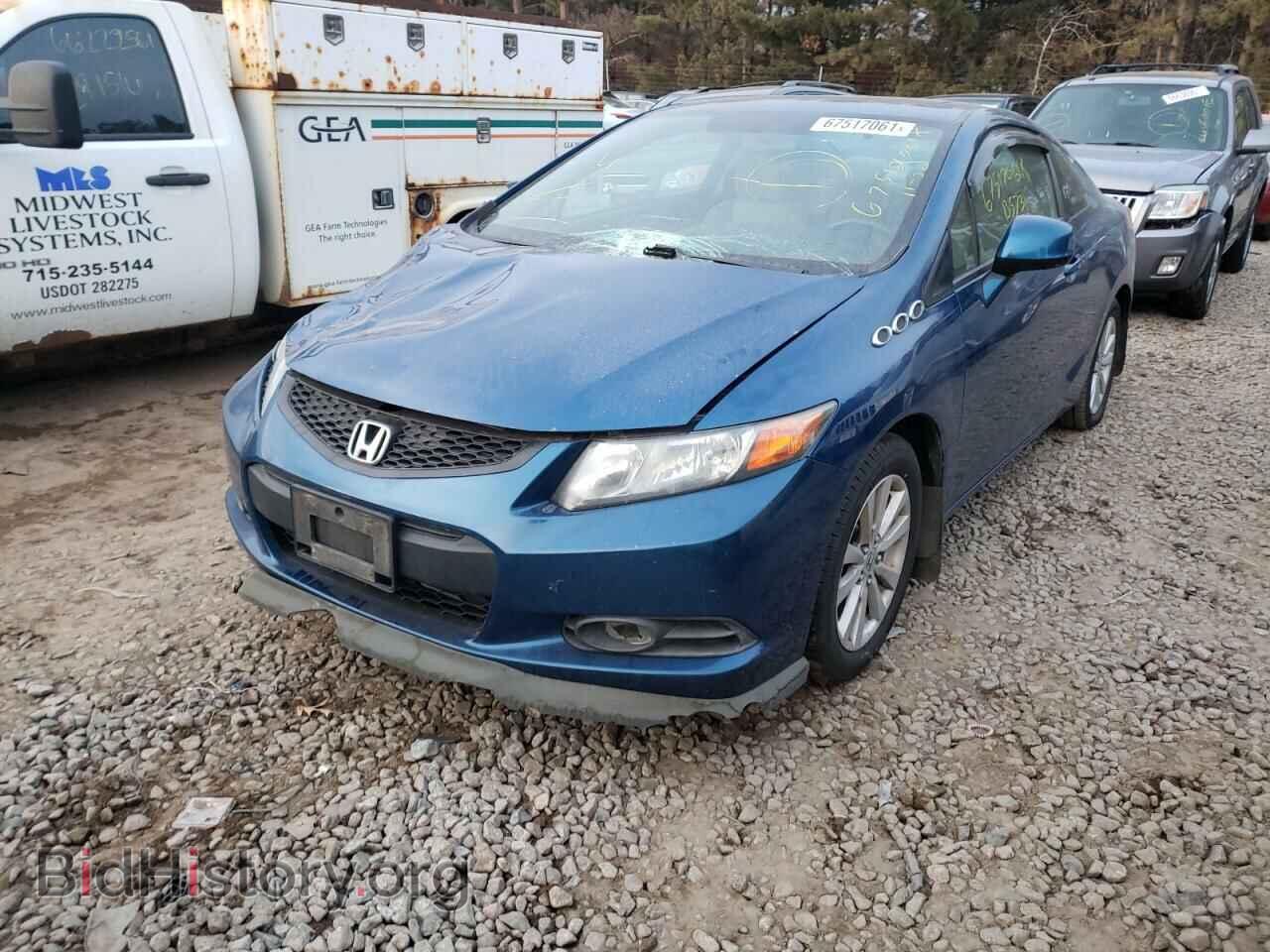 2012 HONDA CIVIC - VIN: 2HGFG3B8XCH504079 - Фото 2