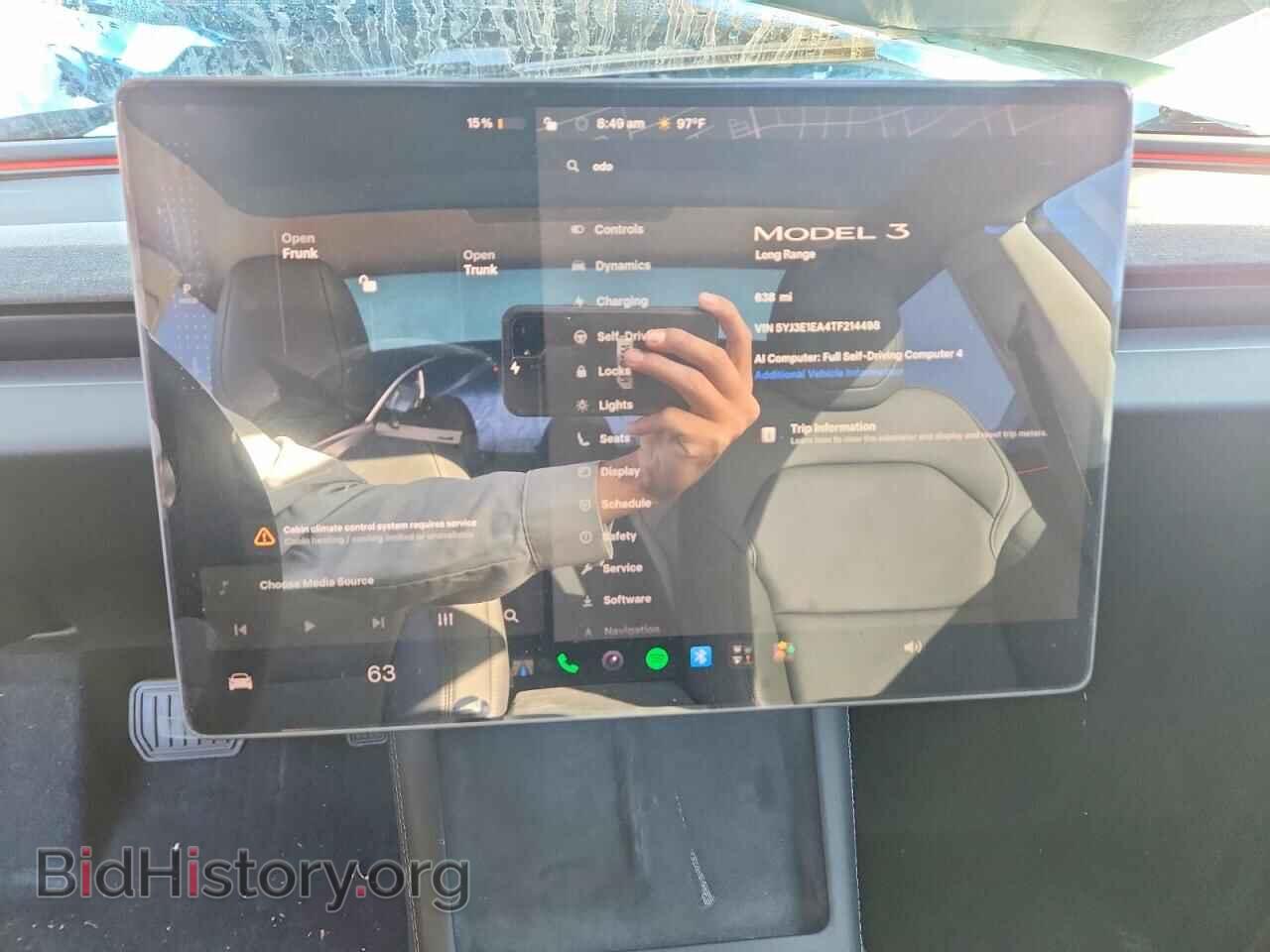 2026 TESLA MODEL 3 - VIN: 5YJ3E1EA4TF214498 - Photo 9