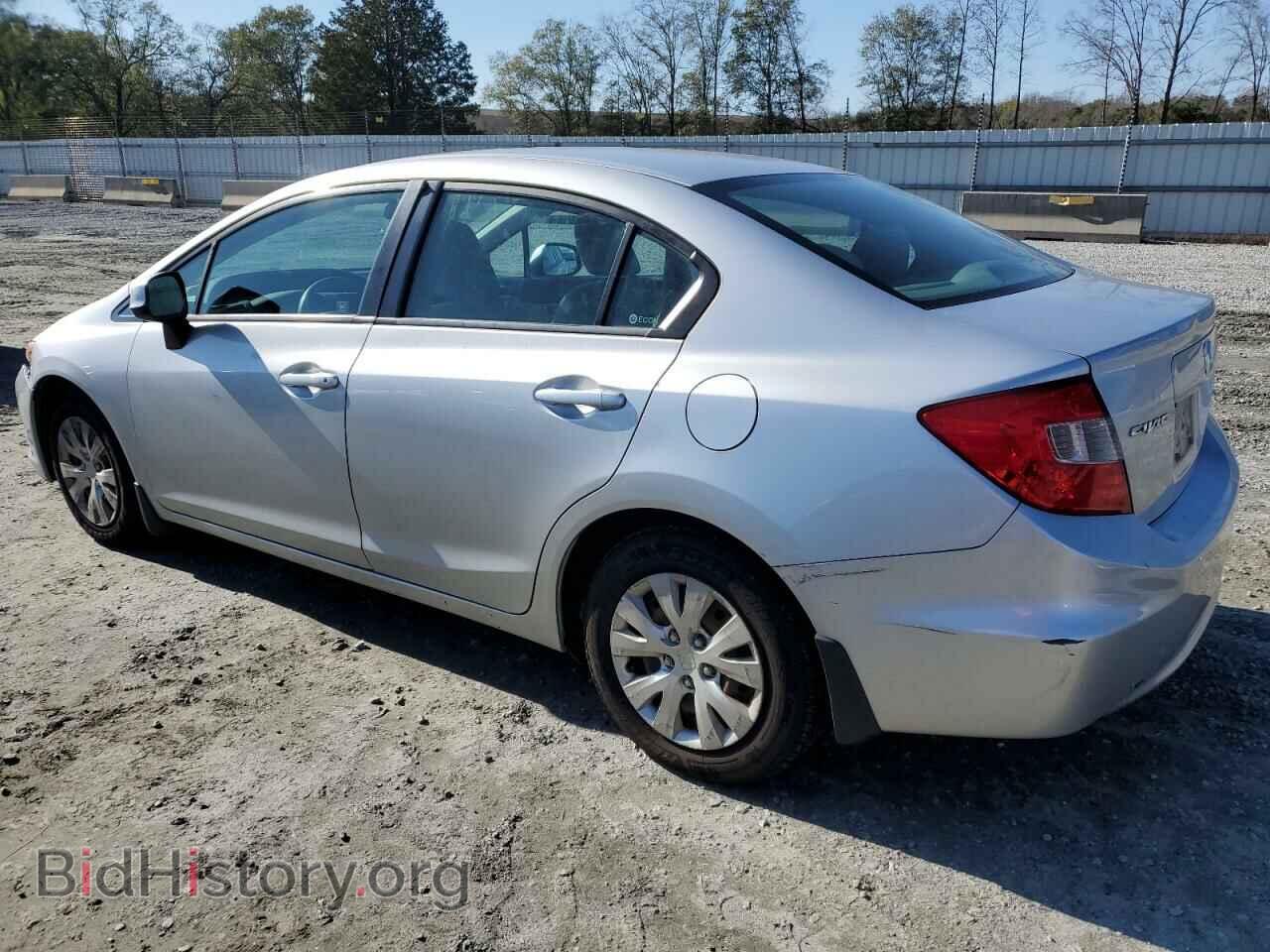 2012 HONDA CIVIC - VIN: 2HGFB2F54CH553433 - Фото 2