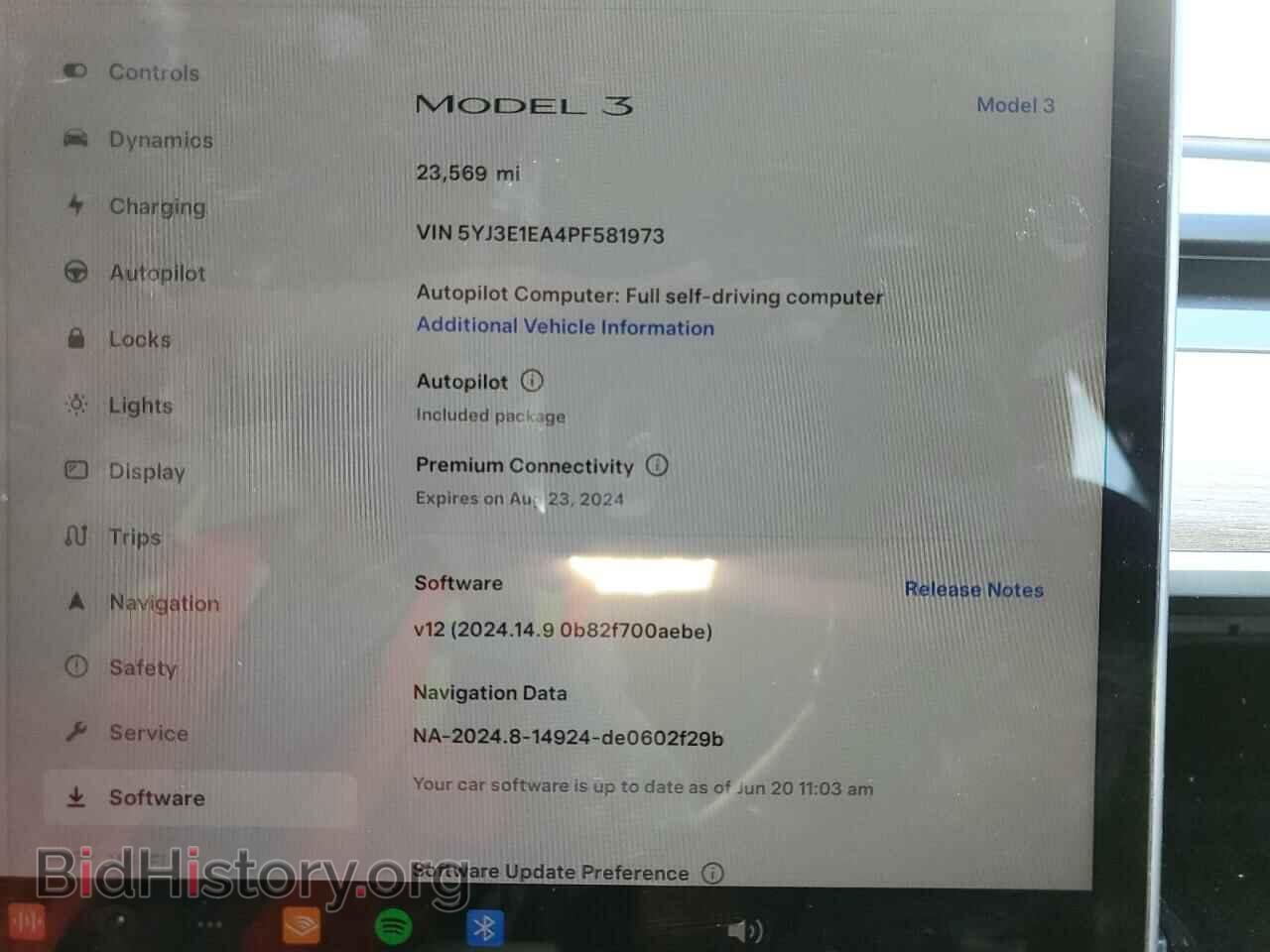 2023 TESLA MODEL 3 - VIN: 5YJ3E1EA4PF581973 - Фото 9