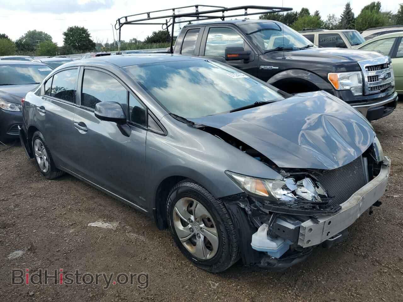 2013 HONDA CIVIC - VIN: 19XFB2F50DE094624 - Фото 4