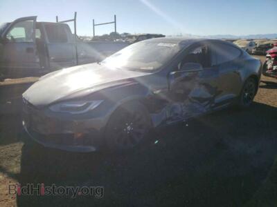 2016 Tesla MODEL S, серый — VIN 5YJSA1E21GF152869, Copart