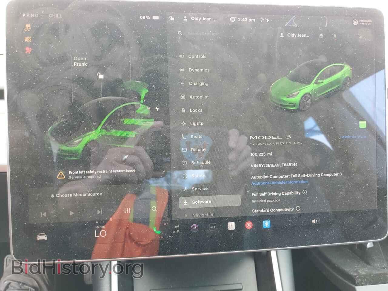 2020 TESLA MODEL 3 - VIN: 5YJ3E1EA9LF645144 - Photo 9
