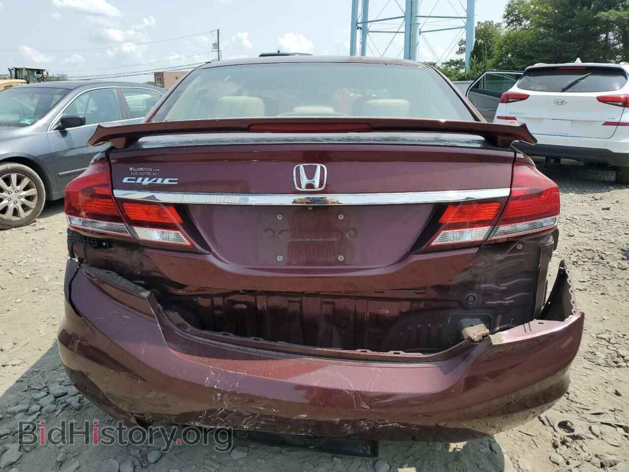 2013 HONDA CIVIC - VIN: 19XFB2F57DE220736 - Фото 6