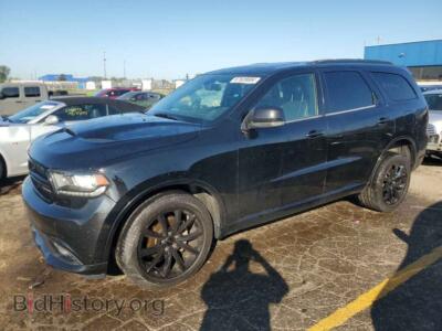 2018 Dodge DURANGO GT, черный — VIN 1C4RDJDG4JC415668, Copart