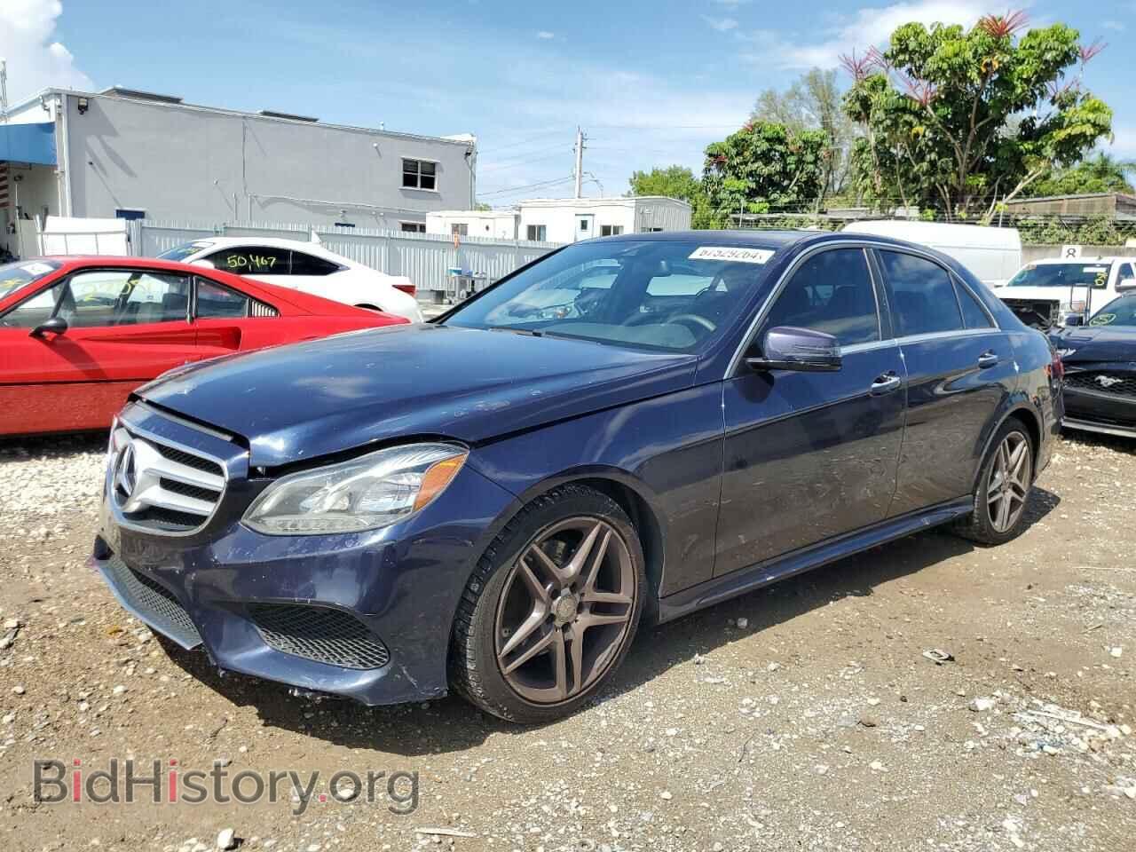 Photo WDDHF5KB9EB023615 - MERCEDES-BENZ E-CLASS 2014