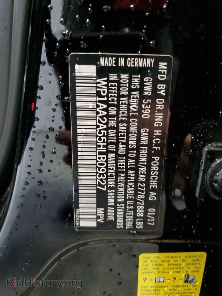 2017 PORSCHE MACAN - VIN: WP1AA2A55HLB09327 - Фото 13