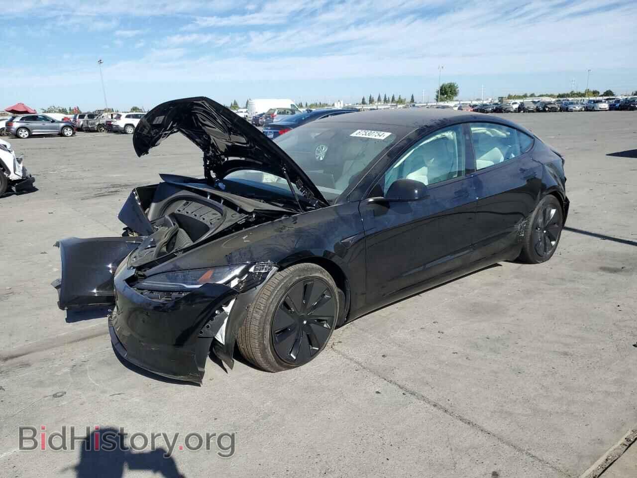Photo 5YJ3E1EBXRF809860 - TESLA MODEL 3 2024