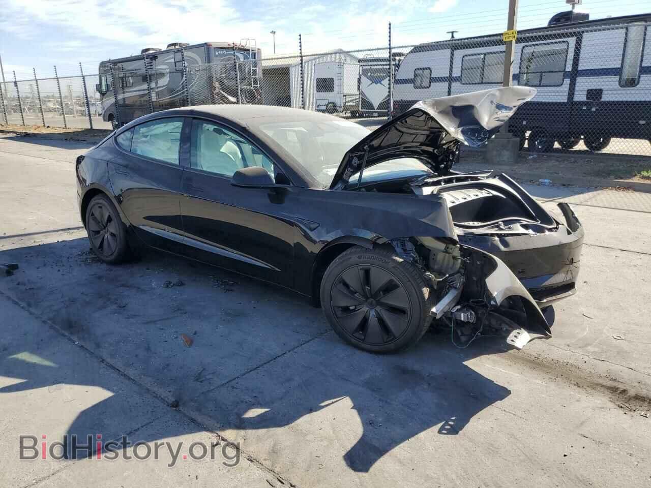 2024 TESLA MODEL 3 - VIN: 5YJ3E1EBXRF809860 - Фото 4