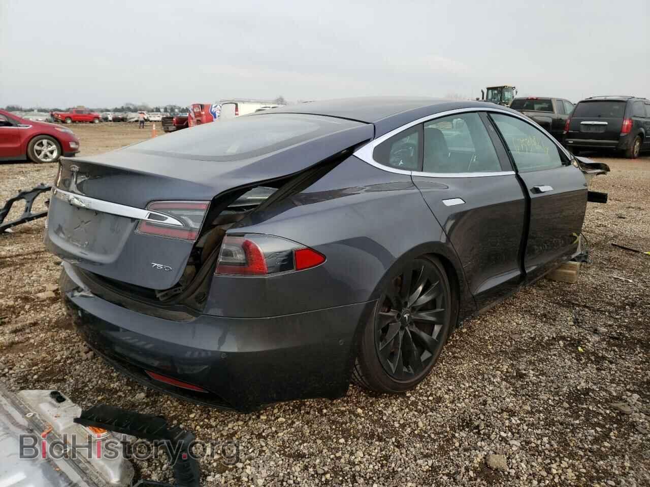 2017 TESLA MODEL S - VIN: 5YJSA1E27HF222652 - Фото 4