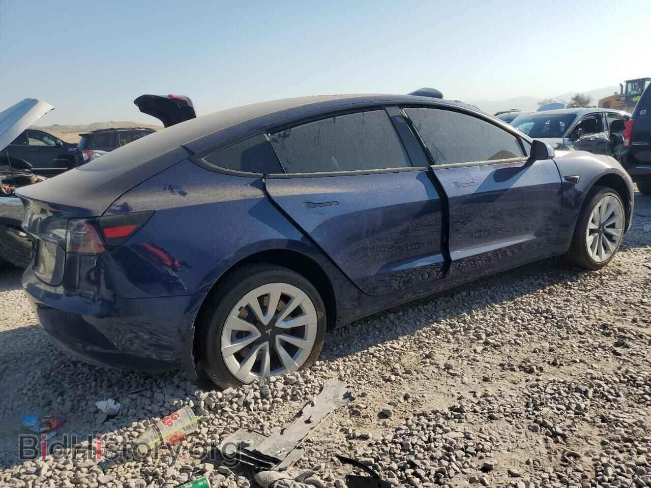 2022 TESLA MODEL 3 - VIN: 5YJ3E1EA1NF145482 - Фото 3