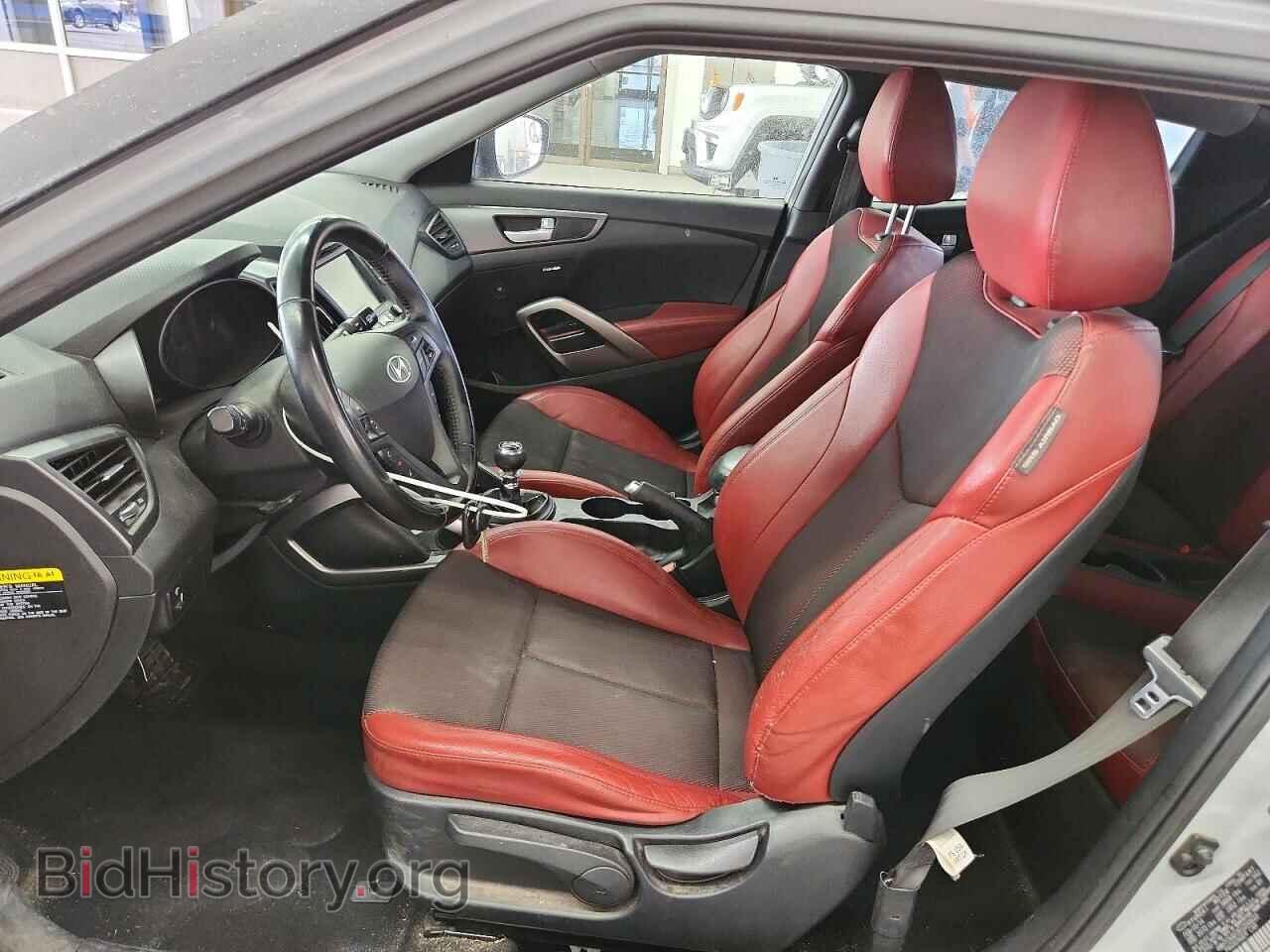 2014 HYUNDAI VELOSTER - VIN: KMHTC6AE0EU200633 - Фото 7