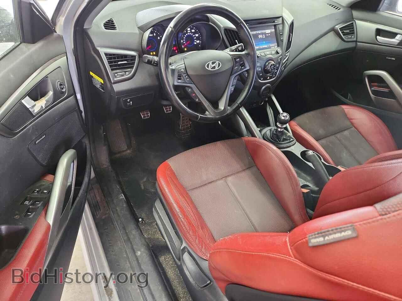 2014 HYUNDAI VELOSTER - VIN: KMHTC6AE0EU200633 - Фото 8