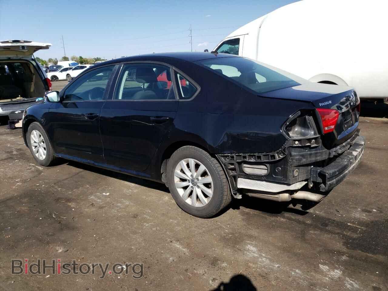 2013 VOLKSWAGEN PASSAT - VIN: 1VWAH7A35DC093064 - Фото 2