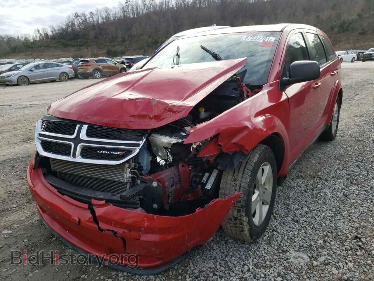 2013 DODGE JOURNEY - VIN: 3C4PDCAB1DT533357 - Фото 2