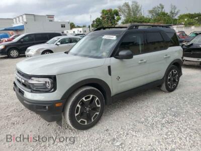 2023 Ford BRONCO Outer Banks, tan — VIN 3FMCR9C60PRD13675, Copart
