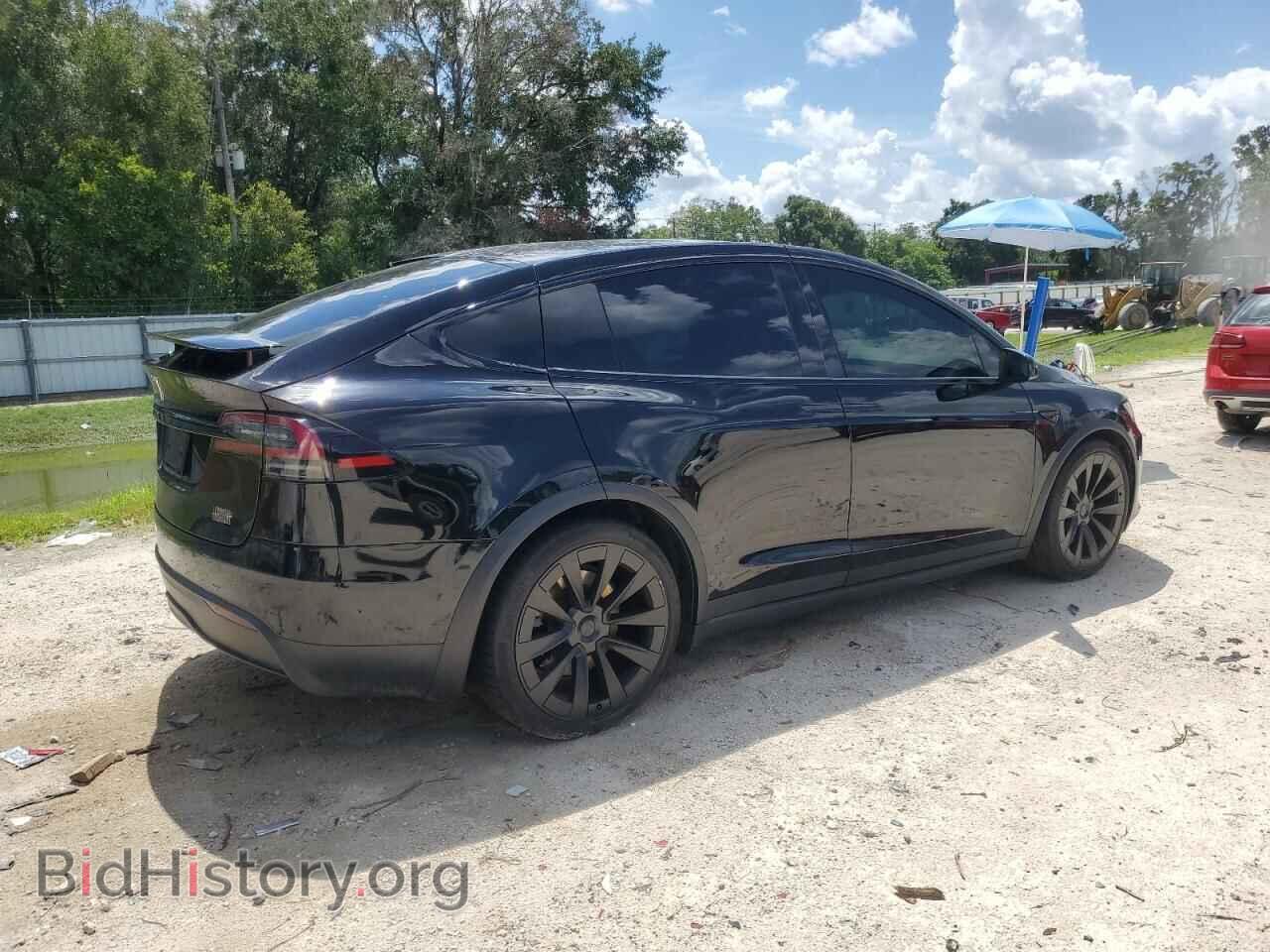 2022 TESLA MODEL X - VIN: 7SAXCBE69NF357607 - Фото 3
