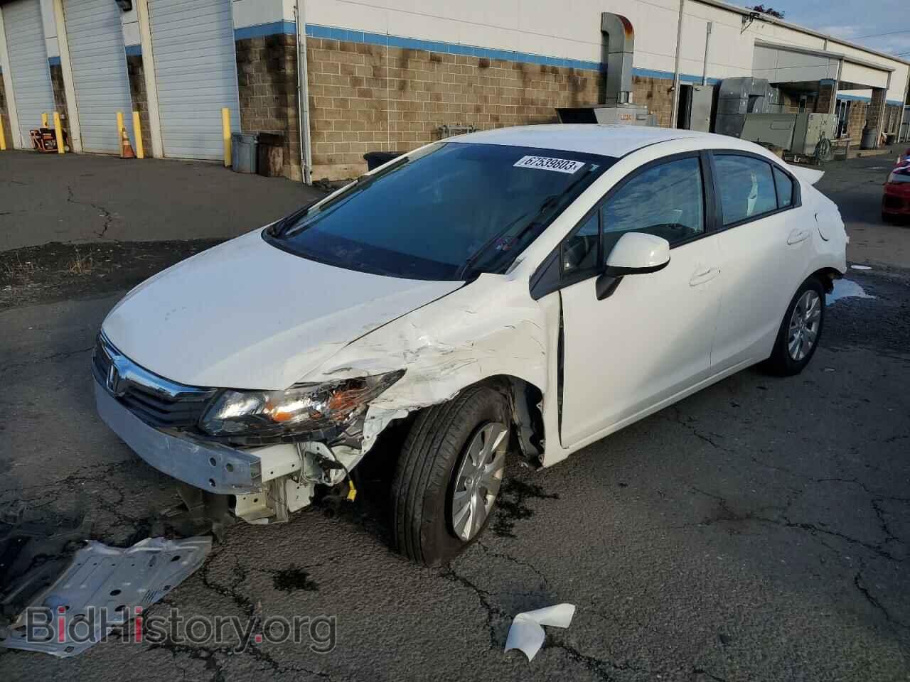 Фотография 2HGFB2F59CH595743 - HONDA CIVIC 2012