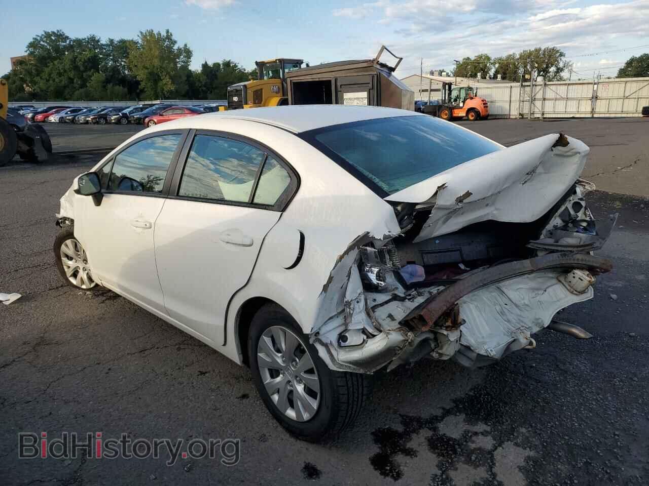 2012 HONDA CIVIC - VIN: 2HGFB2F59CH595743 - Фото 2
