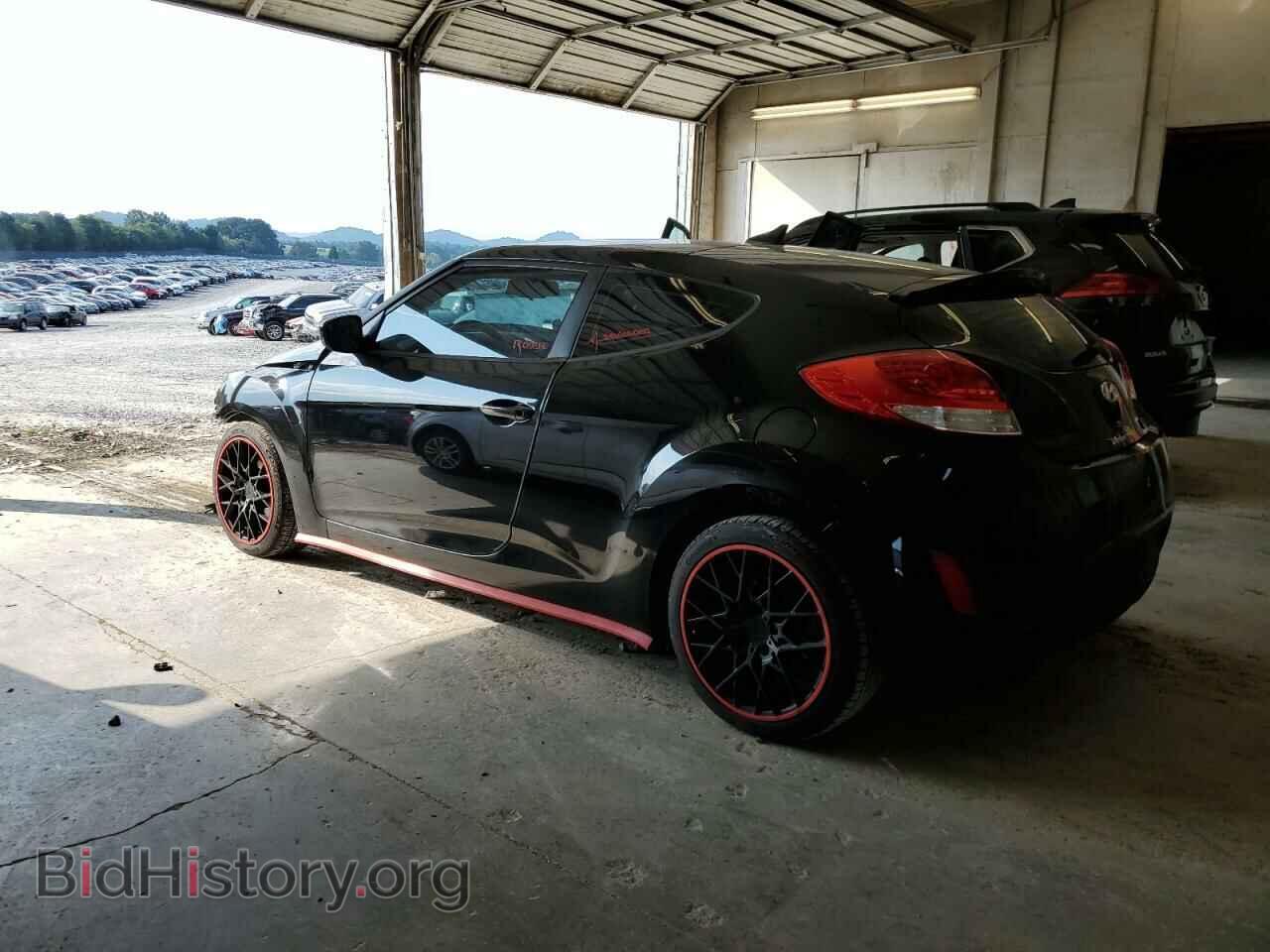 2014 HYUNDAI VELOSTER - VIN: KMHTC6AD4EU211996 - Фото 2