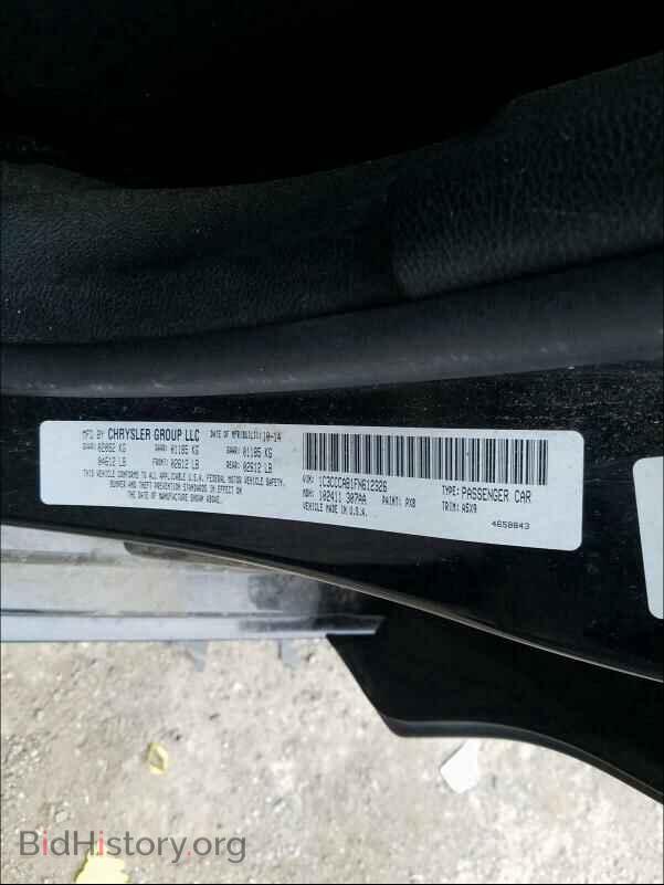 2015 CHRYSLER 200 - VIN: 1C3CCCAB1FN612326 - Фото 10