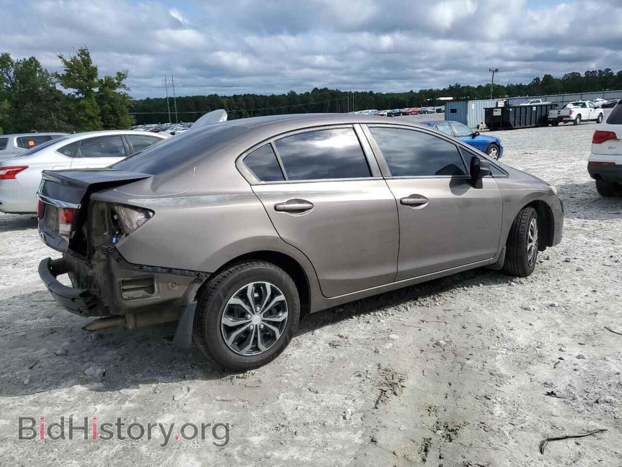 2013 HONDA CIVIC - VIN: 2HGFB2F53DH505830 - Фото 3