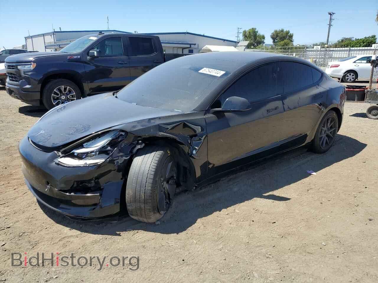 Photo 5YJ3E1EA0MF005485 - TESLA MODEL 3 2021