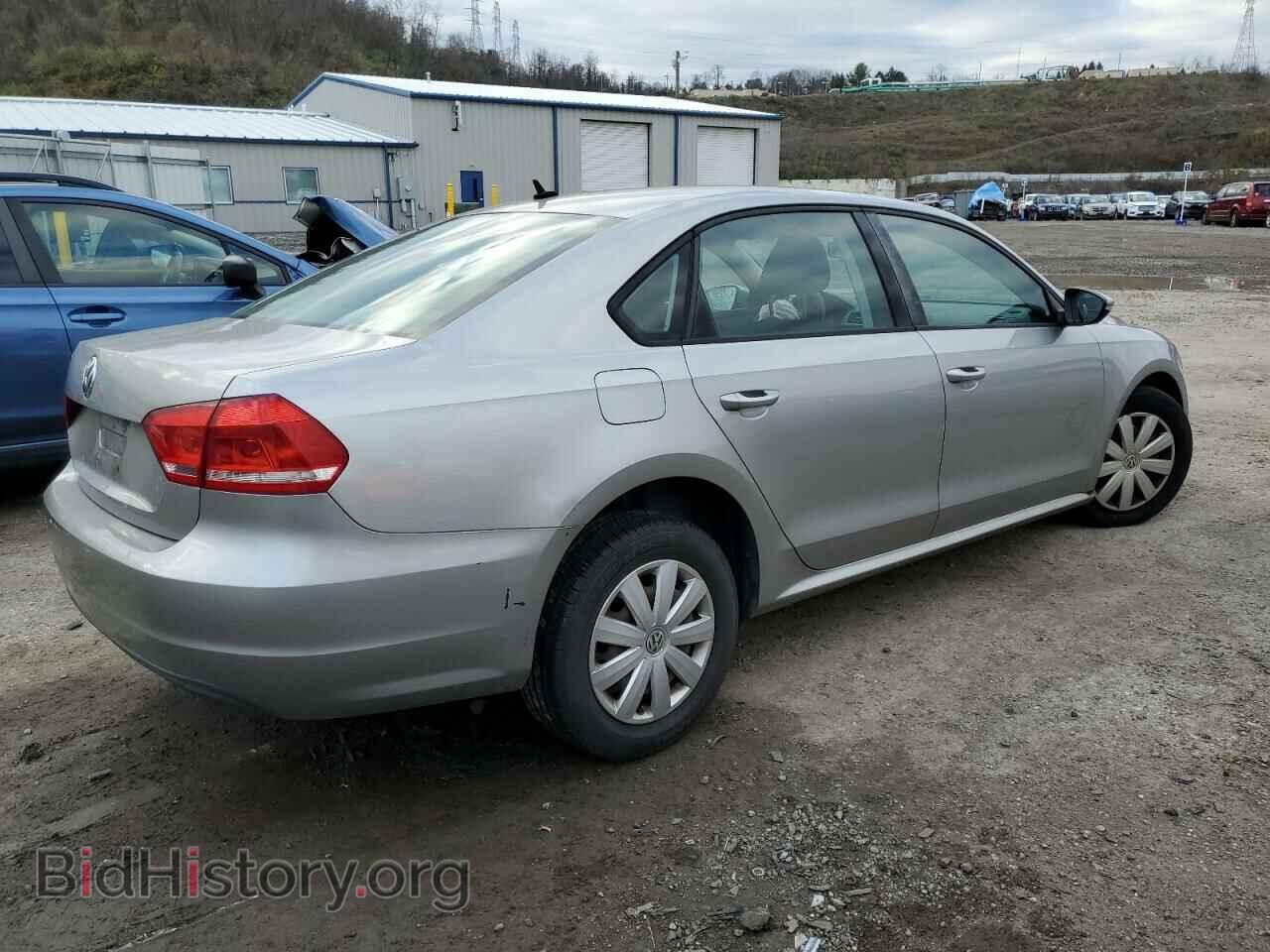2012 VOLKSWAGEN PASSAT - VIN: 1VWAP7A35CC019712 - Фото 3
