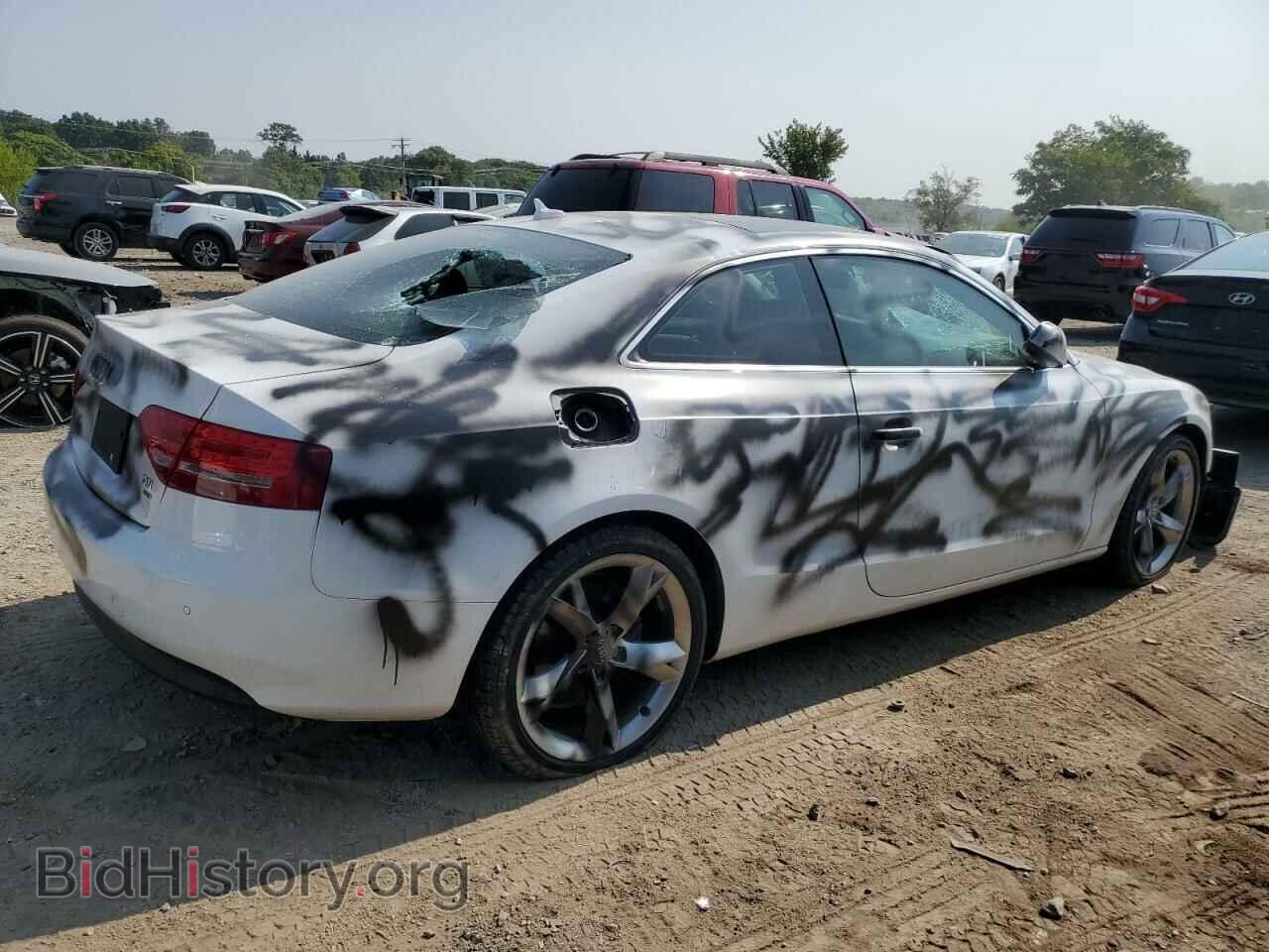 2012 AUDI A5 - VIN: WAULFAFR2CA020558 - Фото 3