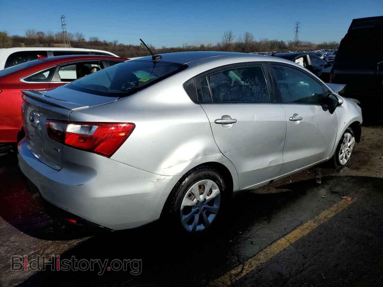 2014 KIA RIO - VIN: KNADM4A30E6343186 - Фото 3