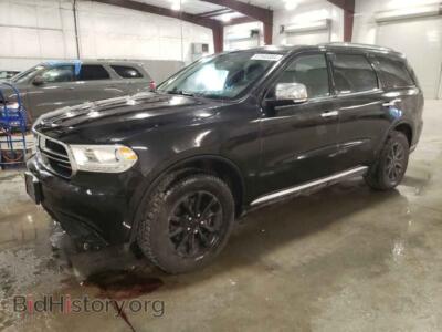2016 Dodge DURANGO Limited, black — VIN 1C4RDJDG7GC369908, Copart
