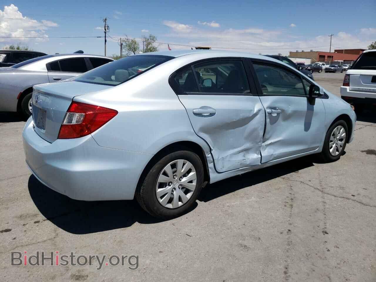 2012 HONDA CIVIC - VIN: JHMFB2F50CS001983 - Photo 3