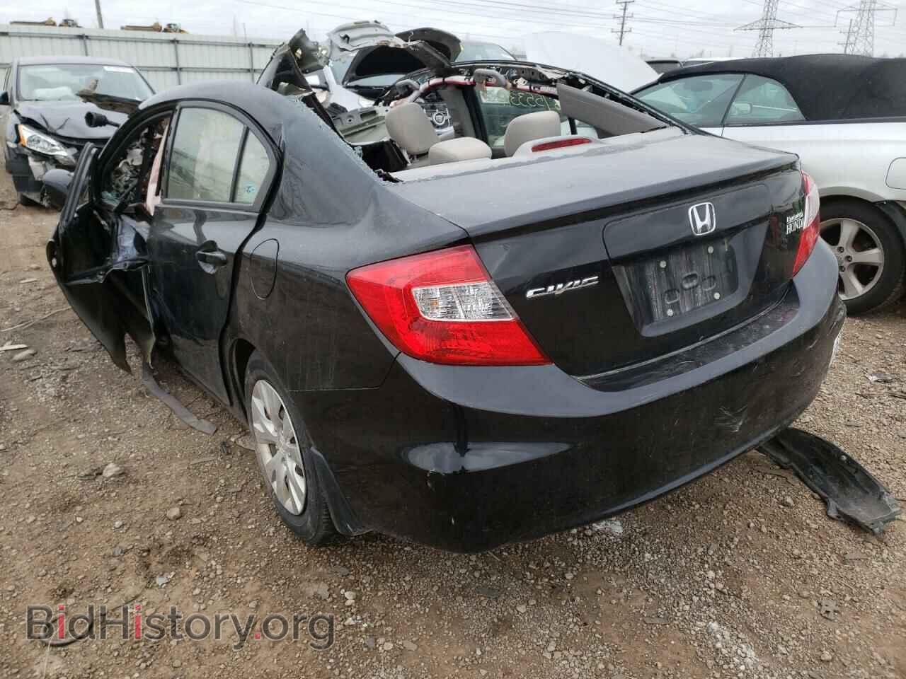 2012 HONDA CIVIC - VIN: 19XFB2F58CE087967 - Фото 3