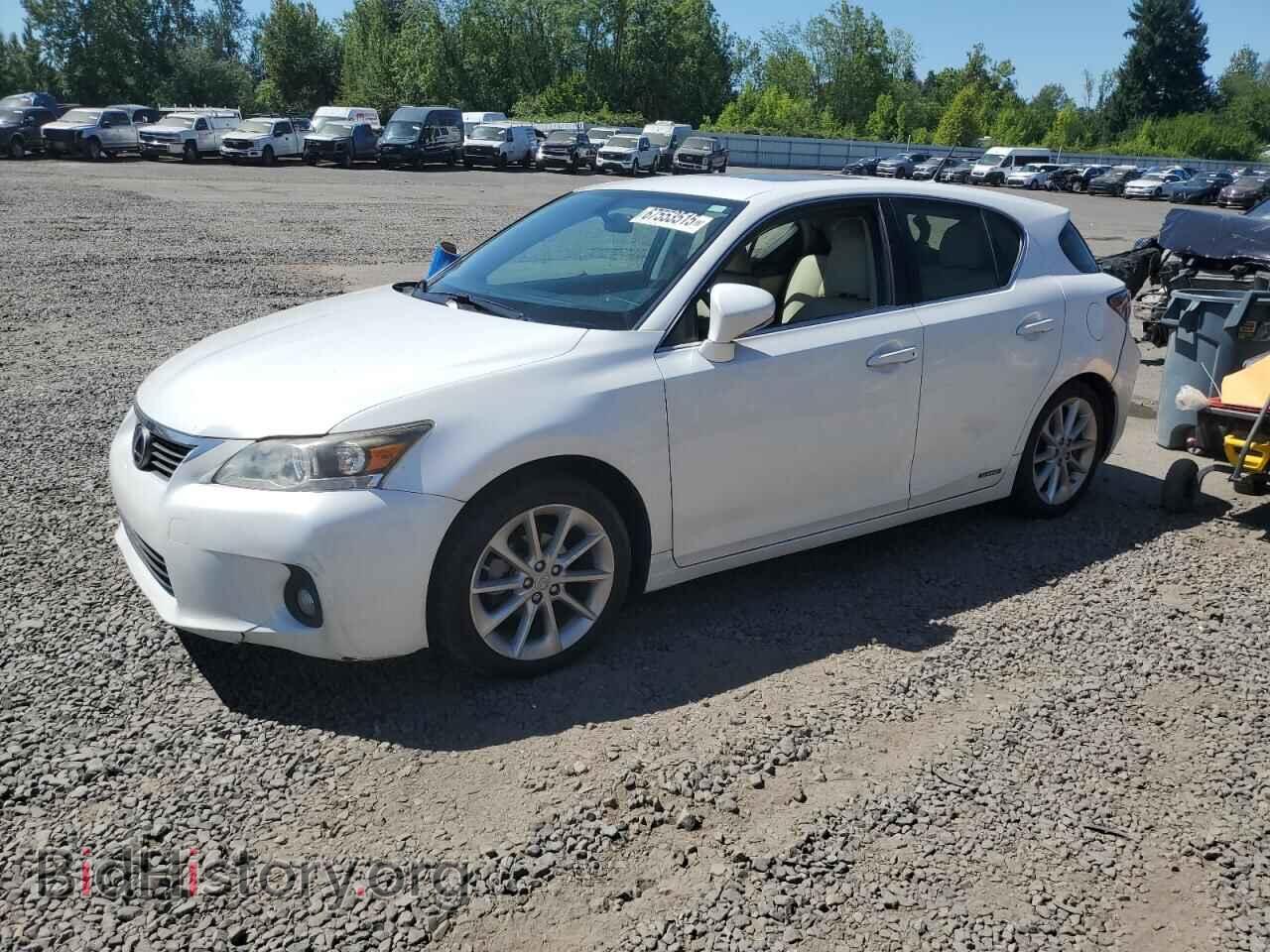 Photo JTHKD5BH3C2093410 - LEXUS CT 200 2012