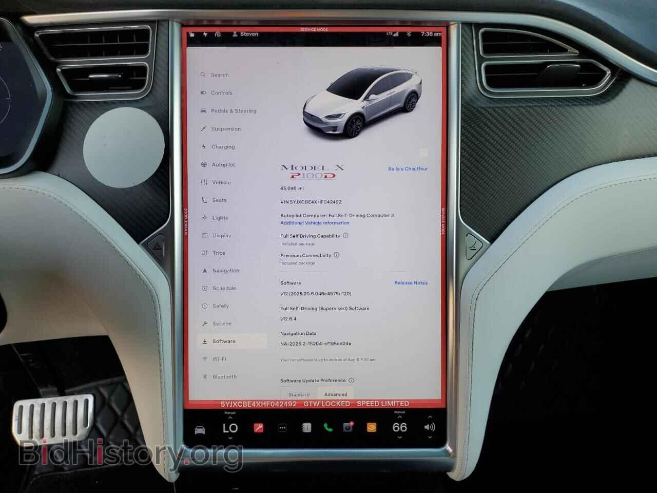 2017 TESLA MODEL X - VIN: 5YJXCBE4XHF042492 - Photo 9