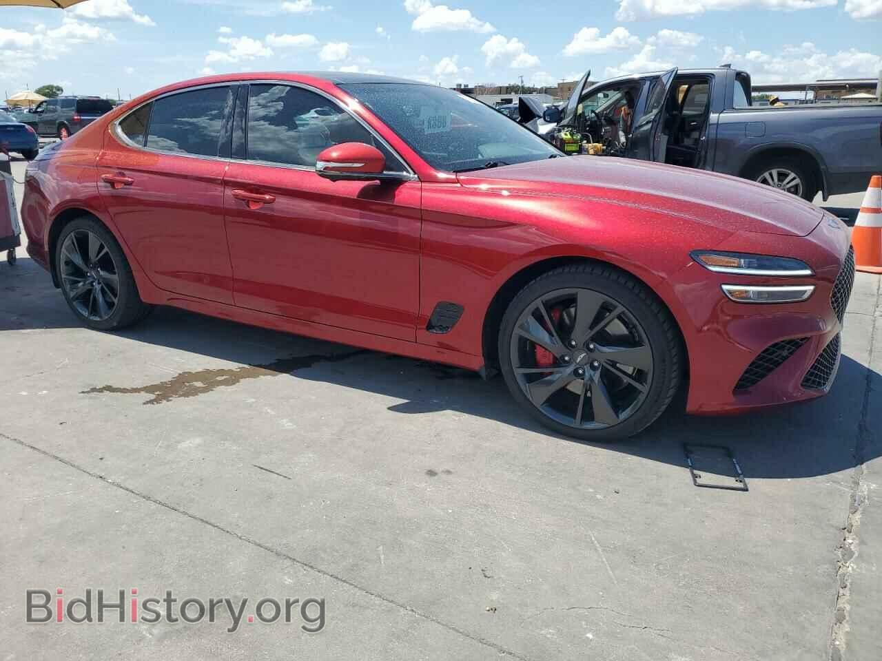 2022 GENESIS G70 BASE - VIN: KMTG54TE8NU083354 - Фото 4