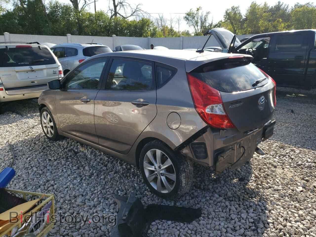 2012 HYUNDAI ACCENT - VIN: KMHCU5AE1CU037933 - Фото 2