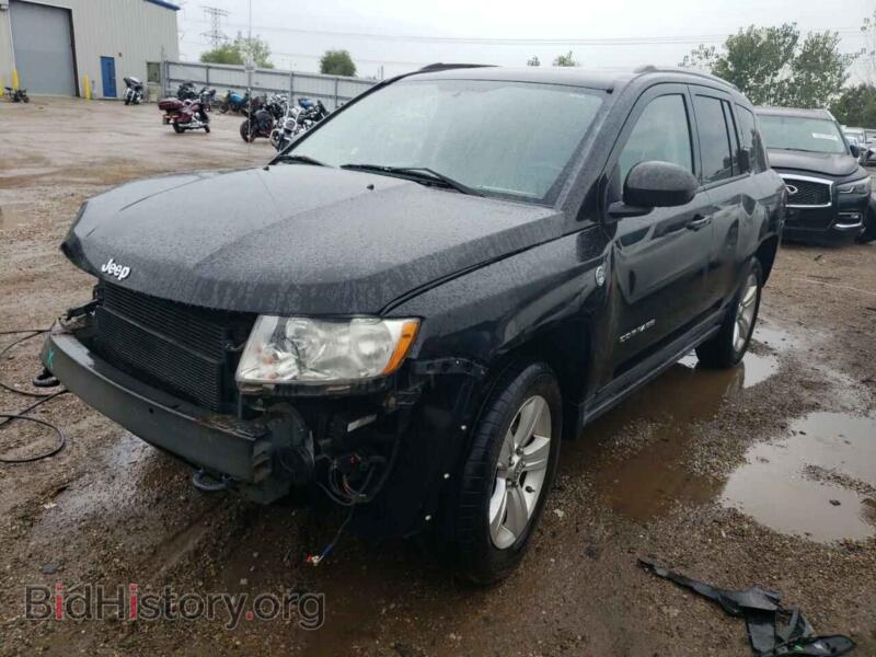 2012 Jeep COMPASS Compass LI (VIN 1C4NJDCB4CD662118) — photo 1 of 12, Copart, damage: front end