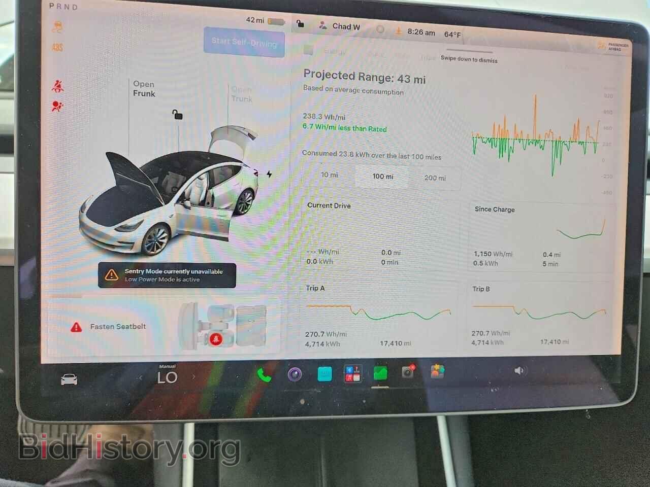 2019 TESLA MODEL 3 - VIN: 5YJ3E1EB2KF494820 - Photo 9