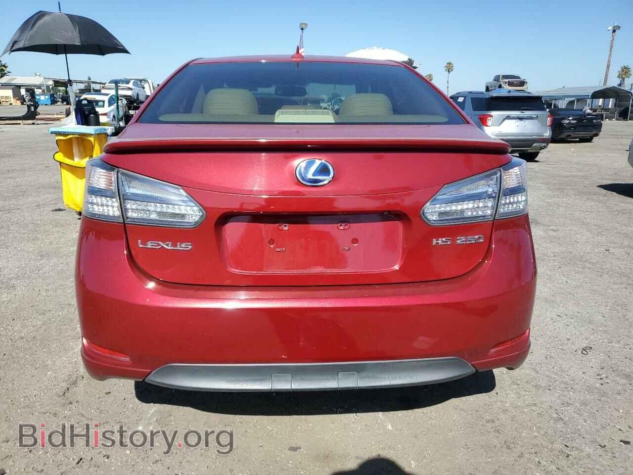 2010 LEXUS HS - VIN: JTHBB1BA6A2002001 - Фото 6