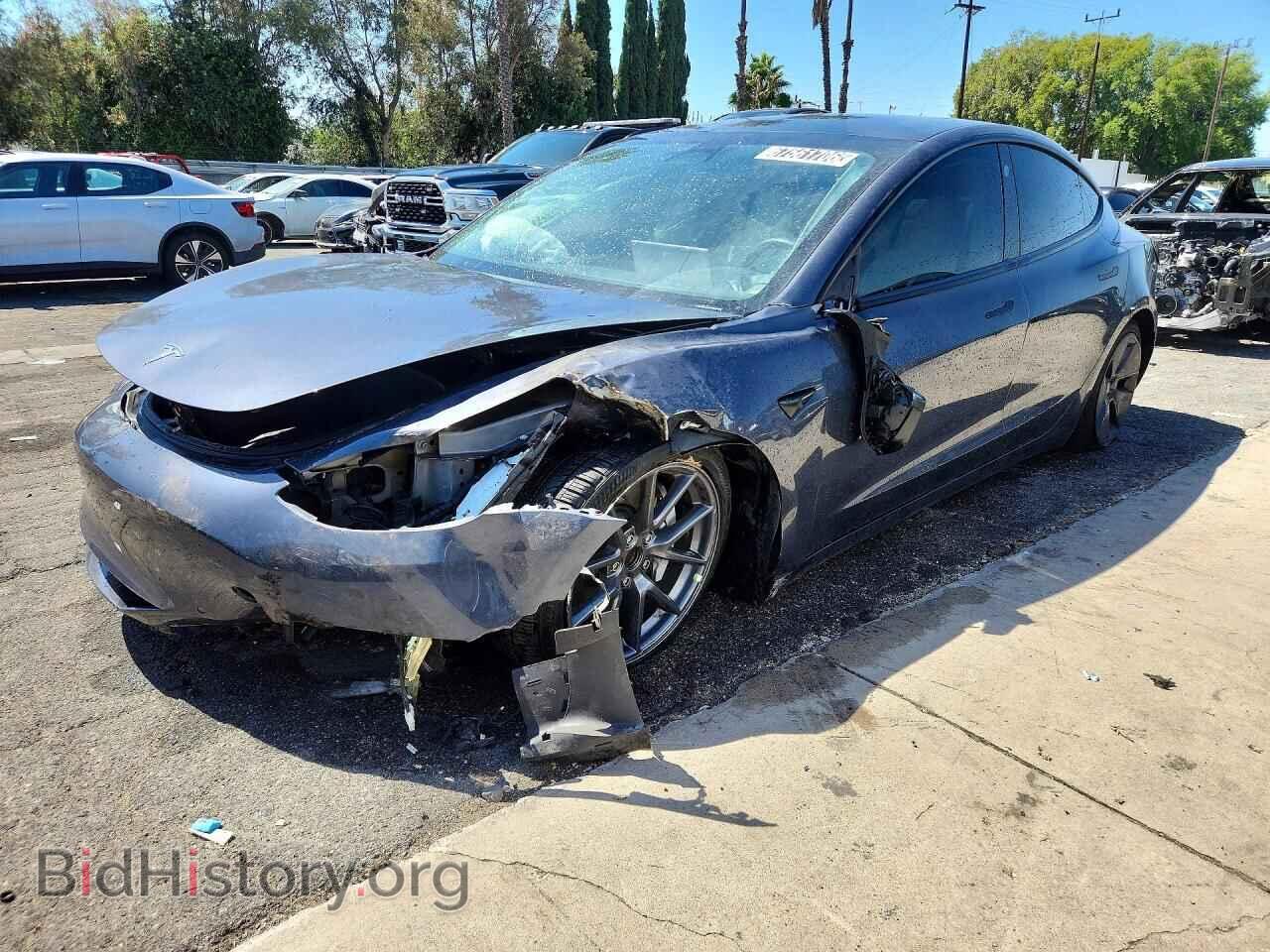 Photo 5YJ3E1EA4NF372990 - TESLA MODEL 3 2022