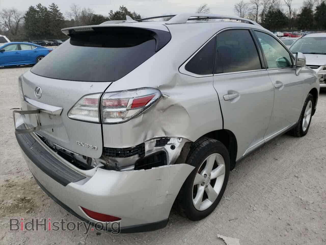 2011 LEXUS RX350 - VIN: 2T2BK1BA2BC086673 - Фото 4
