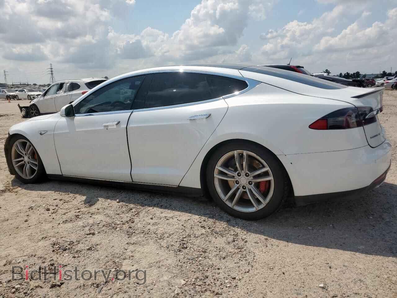 2014 TESLA MODEL S - VIN: 5YJSA1H18EFP27808 - Photo 2