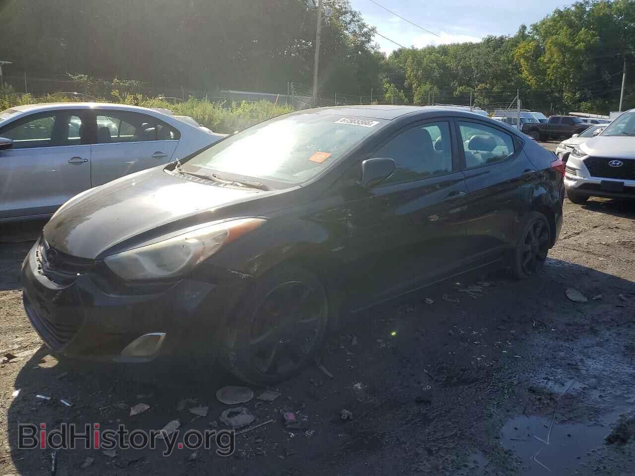 Photo KMHDH4AEXCU378377 - HYUNDAI ELANTRA 2012