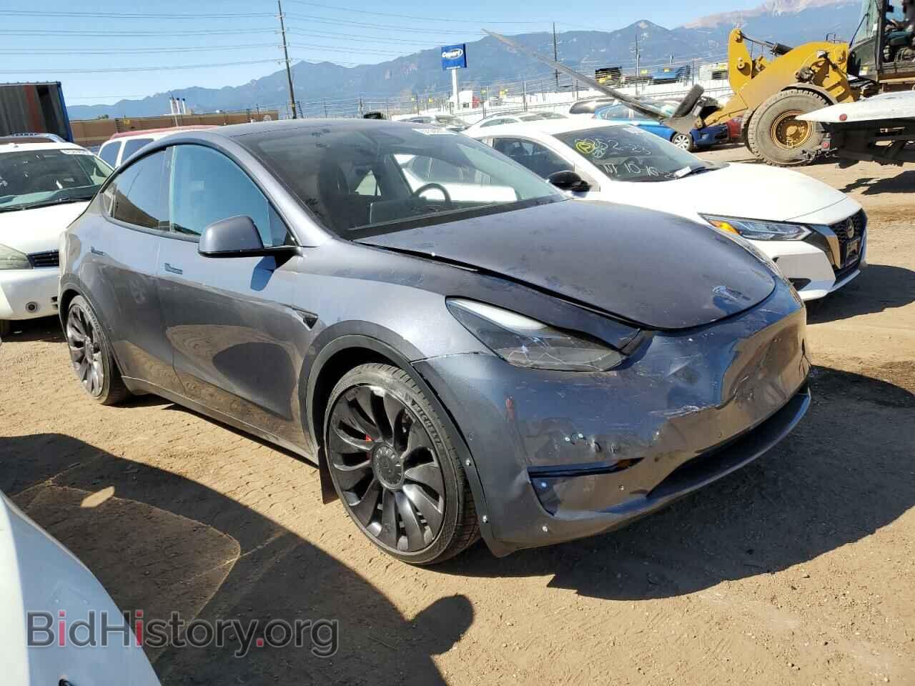 2022 TESLA MODEL Y - VIN: 7SAYGDEF6NF342048 - Фото 4