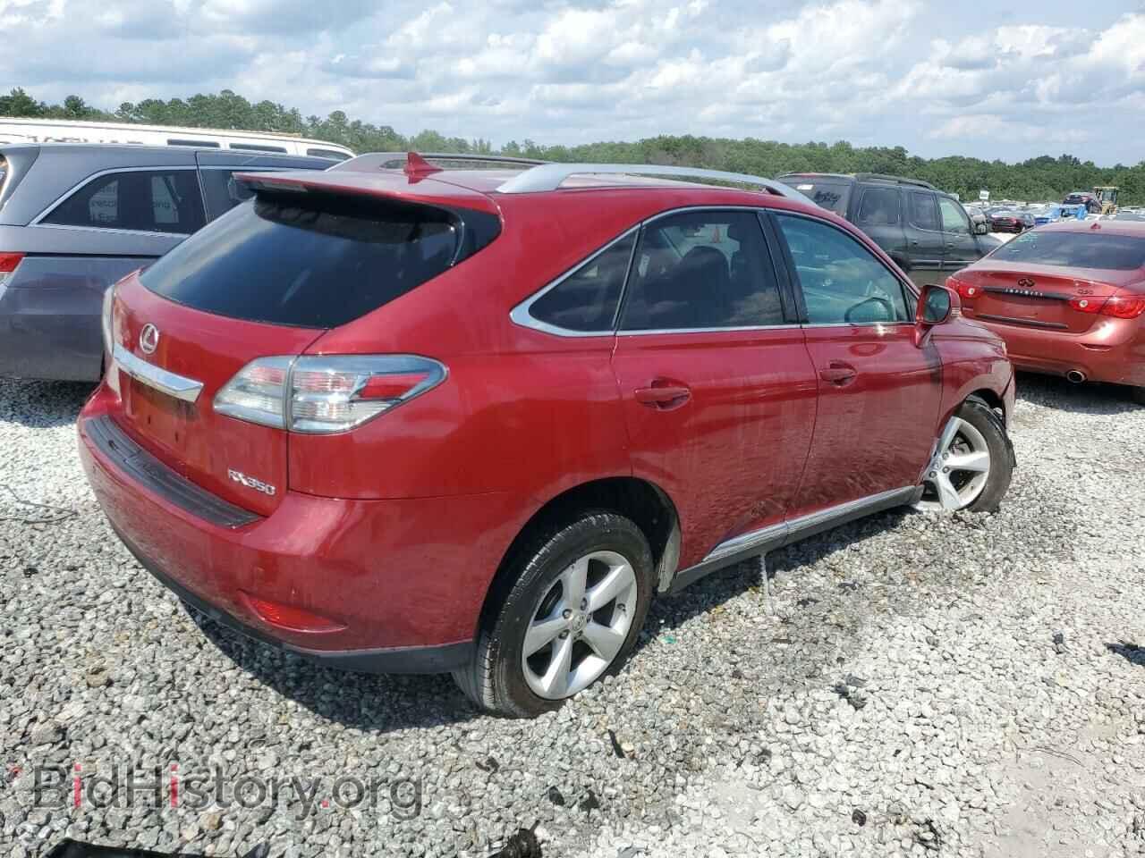 2012 LEXUS RX350 - VIN: 2T2BK1BA1CC127957 - Фото 3