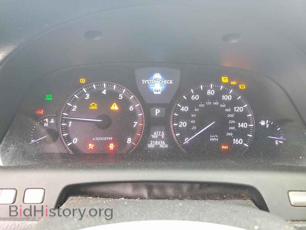 2008 LEXUS LS460 - VIN: JTHBL46F685060736 - Photo 9
