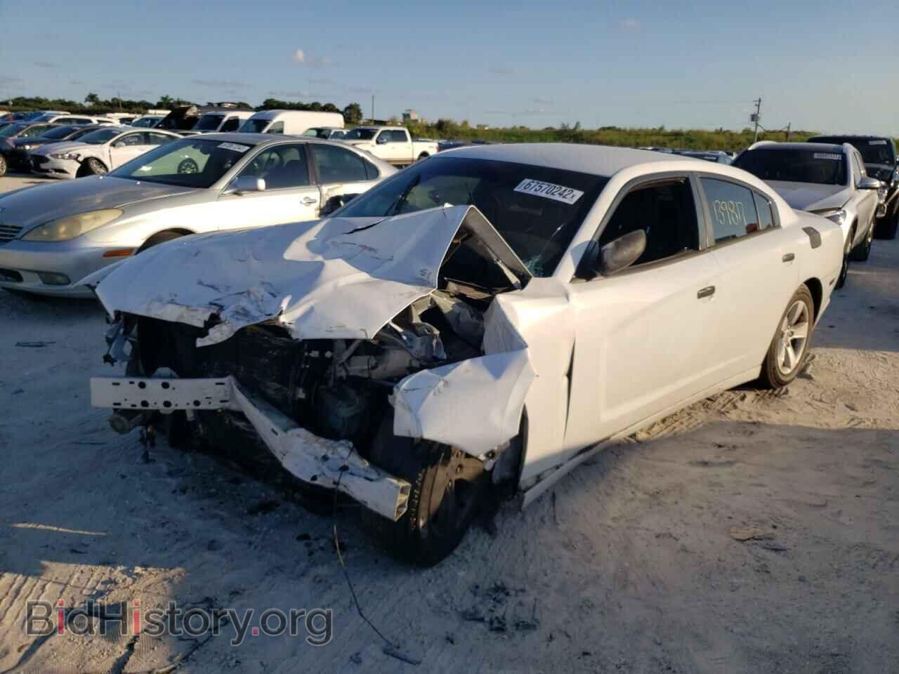 Photo 2C3CDXHG0DH719508 - DODGE CHARGER 2013