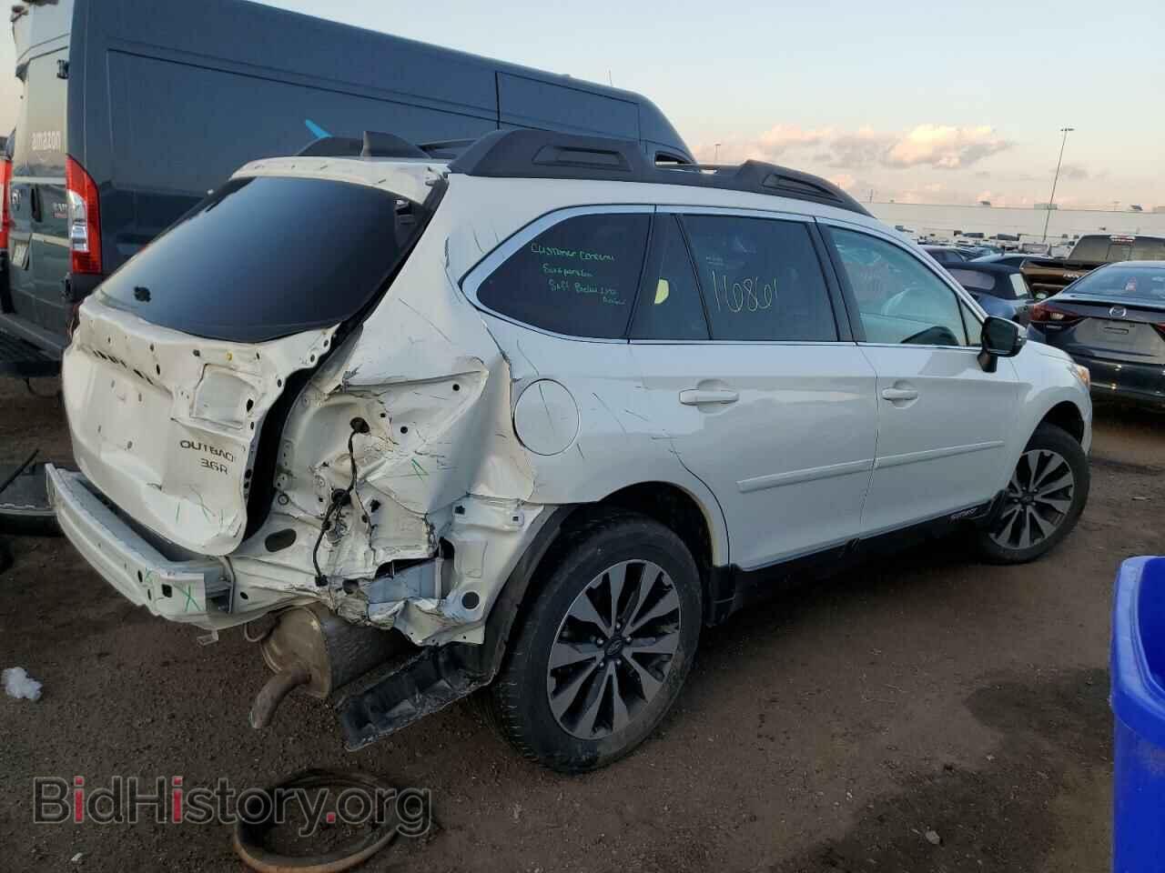 2017 SUBARU OUTBACK - VIN: 4S4BSENC6H3222275 - Фото 3